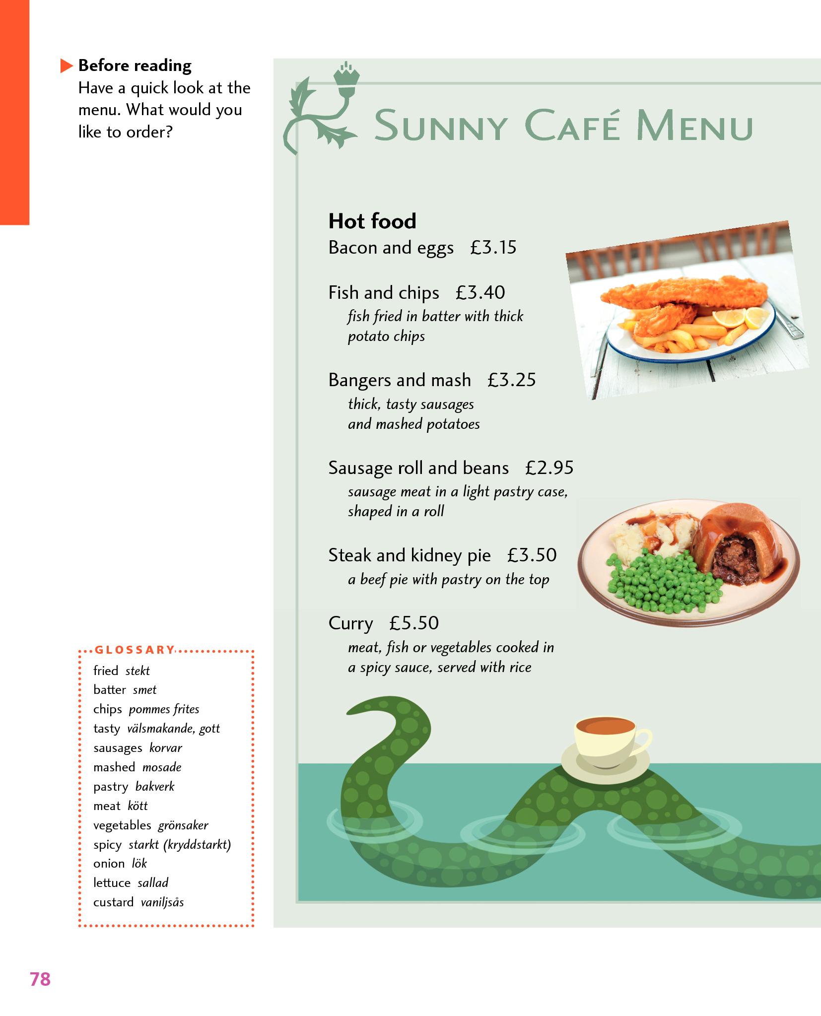 Sunny Café Menu - Sunny Café Menu